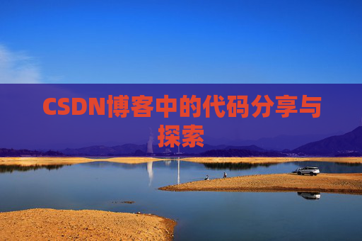 CSDN博客中的代码分享与探索